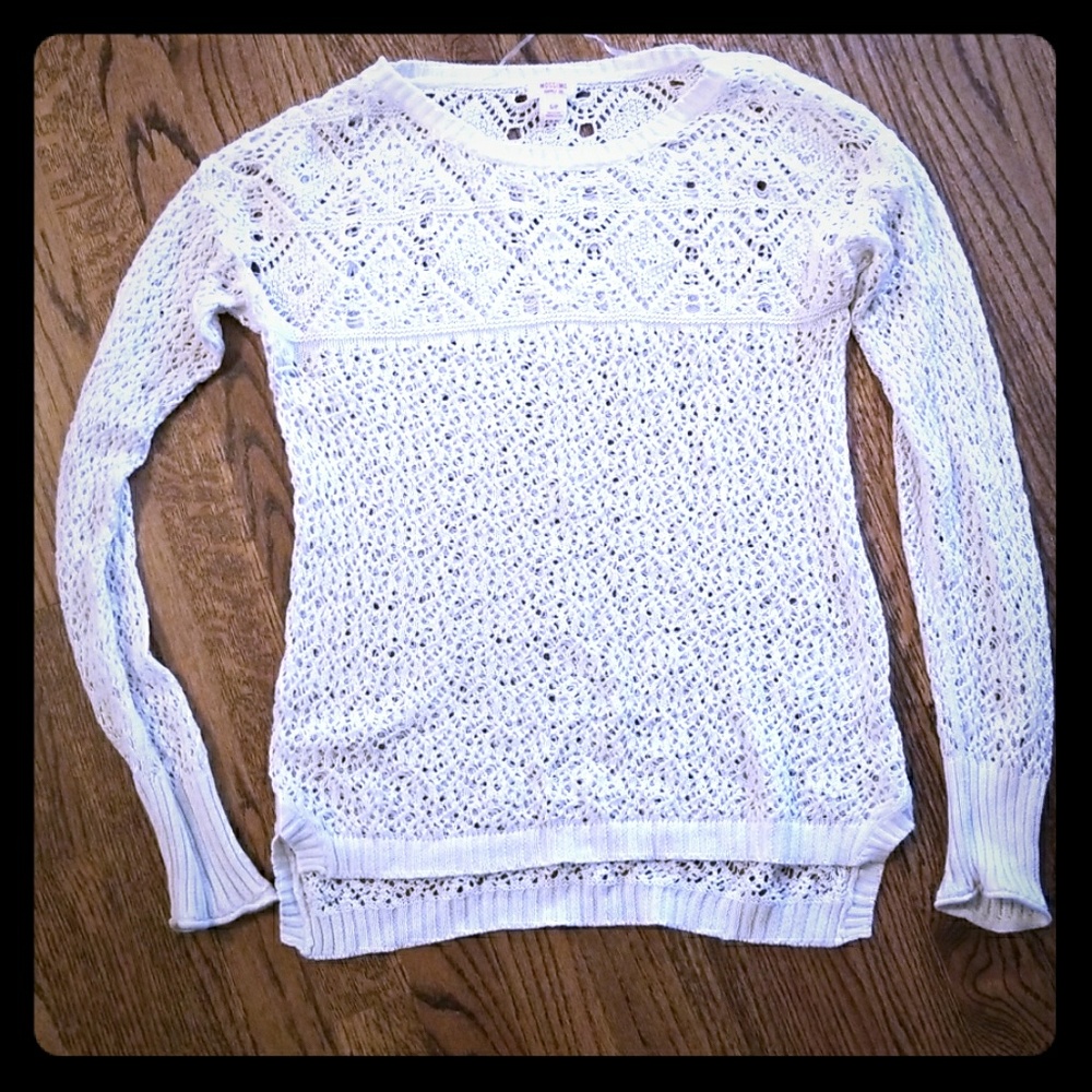 Light crochet  sweater